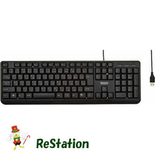画像をギャラリービューアに読み込む, 3R 108キーUSBキーボード ブラック 3R-KCKB04UBK