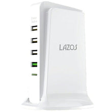 画像をギャラリービューアに読み込む, LAZOS タワー式急速充電器PD1+USB4 L-PD1U4-W