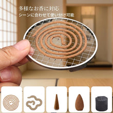 画像をギャラリービューアに読み込む, ステンレス製 香炉用交換網 丸型 2枚セット 線香網 (直径9.0cm)