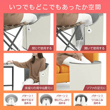 画像をギャラリービューアに読み込む, 360°遠赤外線パネルヒータ一ぐるっとホット HAC4965A