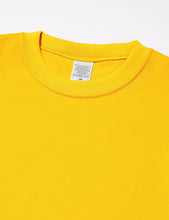 画像をギャラリービューアに読み込む, F-STYLE 二段構成(両面編)吸汗速乾無地Tシャツ F-SD020728-イエロー-S