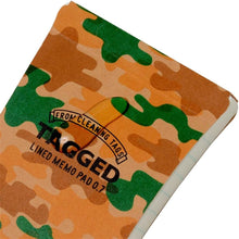 画像をギャラリービューアに読み込む, TAGGED(タグド) TAGGED MEMO PAD (S) 迷彩01