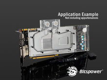 画像をギャラリービューアに読み込む, Bitspower Nvidia Titan X Pascal アクリル素材 クリア
