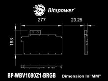 画像をギャラリービューアに読み込む, Bitspower ZOTAC GTX 1080 アクリル素材限定版 クリア BP-WBV1080Z1-BRGB