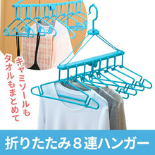 画像をギャラリービューアに読み込む, 折りたたみ8連ハンガー