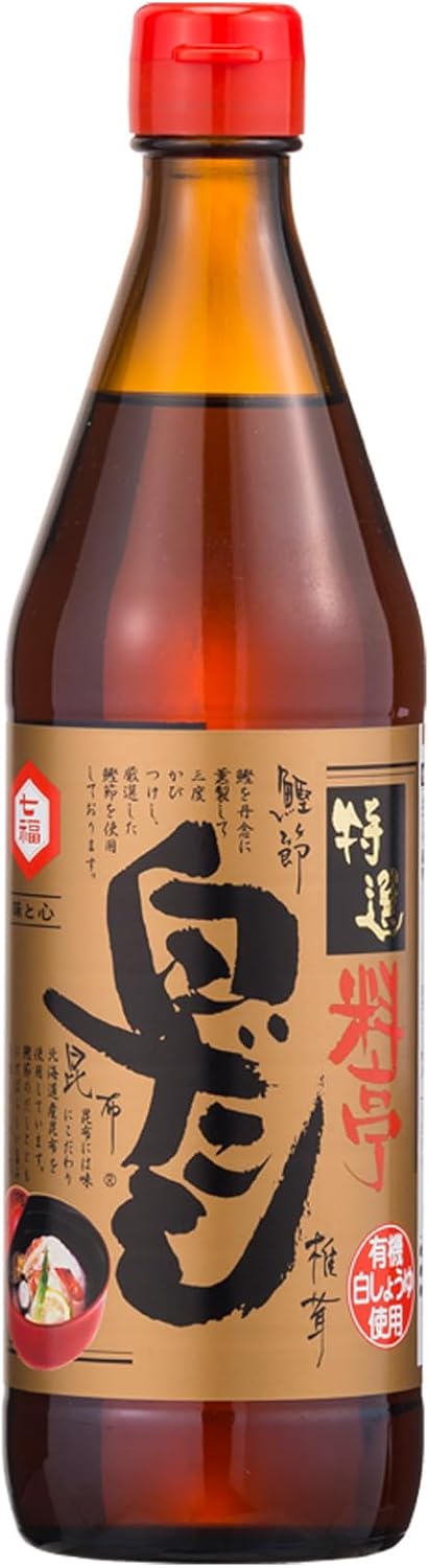 七福醸造 特選料亭白だし600ml