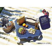 画像をギャラリービューアに読み込む, ピクジェネ ハンディーテーブル63×63cm ブルー