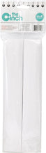 画像をギャラリービューアに読み込む, We R Memory Keepers Wire - WR - Cinch - 1 Inch - White (2 Piece) 71006-6