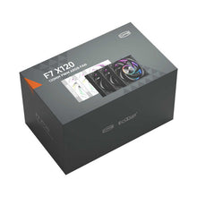 画像をギャラリービューアに読み込む, CPS ハイエンドARGBファン「F7X120 ARGB BK 3IN1」