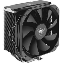 画像をギャラリービューアに読み込む, PCCOOLER LGA1700/AM5対応 130mmファン搭載 TDP230W対応 サイドフロー CPUクーラー K4-BK