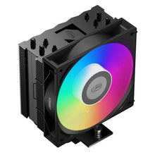 画像をギャラリービューアに読み込む, CPS CPUクーラー 「RT400-ARGB-BK」全高148mm ナローフィン・オフセットデザイン 直感的なインストール