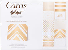 画像をギャラリービューアに読み込む, Boxed Cards - AC - Cards and Envelopes - 4 x 6 - Golden - Gold Foil (80 Piece) 369622