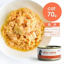 画像をギャラリービューアに読み込む, HFCムース チキンとパンプキン