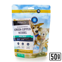 画像をギャラリービューアに読み込む, Bailey+Co フリーズドライ 丸ごと緑イ貝 - 犬用 50g