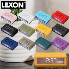 画像をギャラリービューアに読み込む, LEXON (レクソン) FLIP+ TRAVEL トラベルサイズ液晶ディスプレイアラーム時計