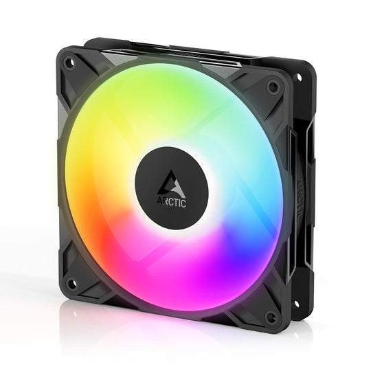ARCTIC  高静圧　120mmケースファン「P12 Pro Reverse A-RGB PST(Black)」