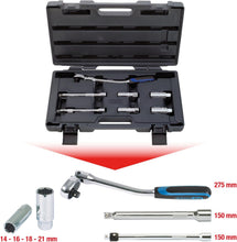 画像をギャラリービューアに読み込む, 3/8" CHROMEplus Spark plug service set 7 pcs
