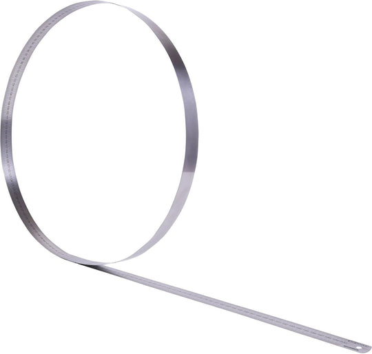 Semi-flexible steel rule 2000mm