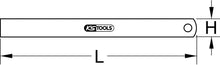 画像をギャラリービューアに読み込む, Semi-flexible steel rule 2000mm
