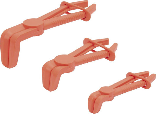 Hose clamp pliers set 90° angled 3 pcs