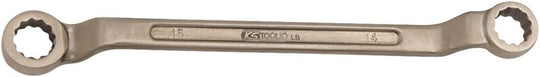 BRONZEplus Double ended ring spanner offset 5/8x11/16"