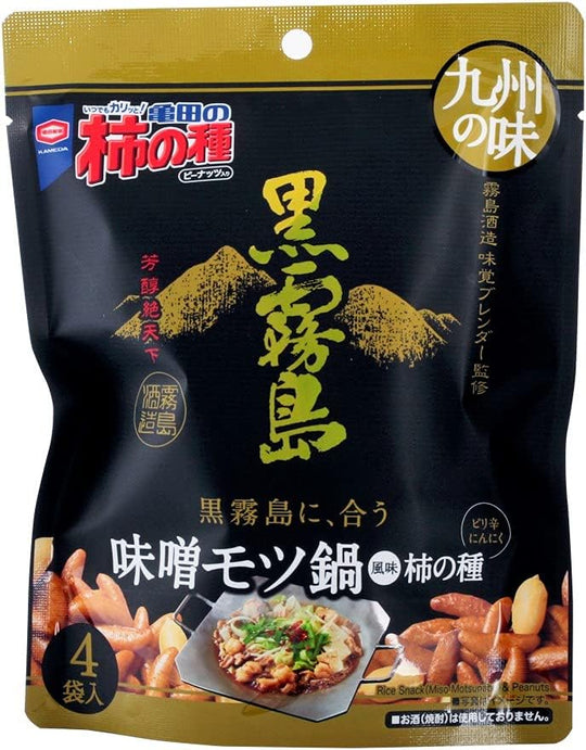 黒霧島に合う 亀田の柿の種 味噌モツ鍋風味 48ｇ