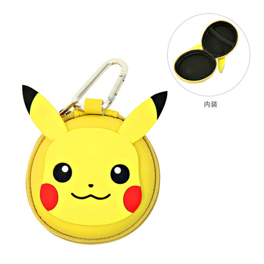 ポケモンラウンド小物ポーチ ピカチュウ W9.8×D4×H13.5cm PS-0059PC