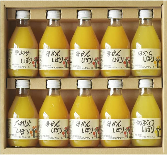 100%ピュアジュース 180ml*10本ギフトセット