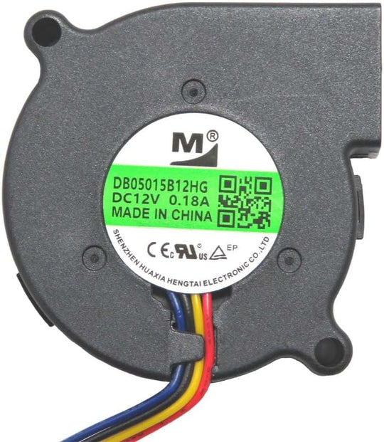ワイドワーク 51mm厚さ15mmDC12V PWMブロワーファン 最大回転数6500rpm DB05015B12HG