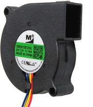 画像をギャラリービューアに読み込む, ワイドワーク 51mm厚さ15mmDC12V PWMブロワーファン 最大回転数6500rpm DB05015B12HG
