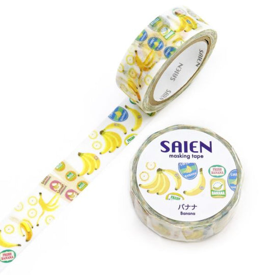 ≪SAIEN≫オリジナルシリーズ バナナ バナナ 15mm×7m巻