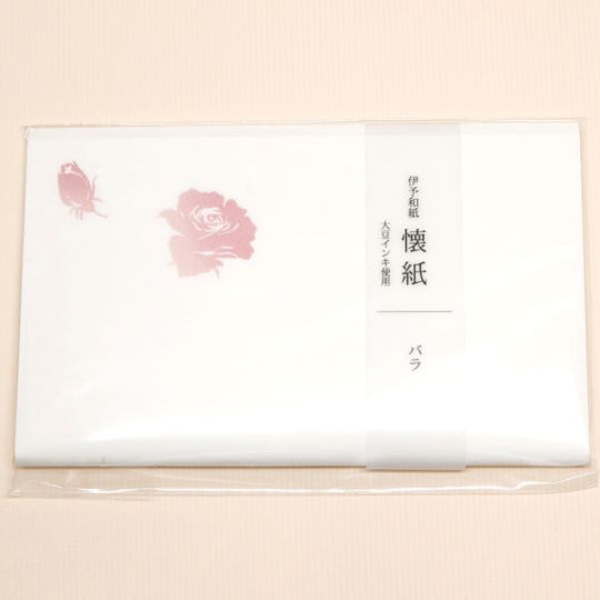 kimono美 懐紙 バラ 175mm×145mm 20枚入り  No.3005