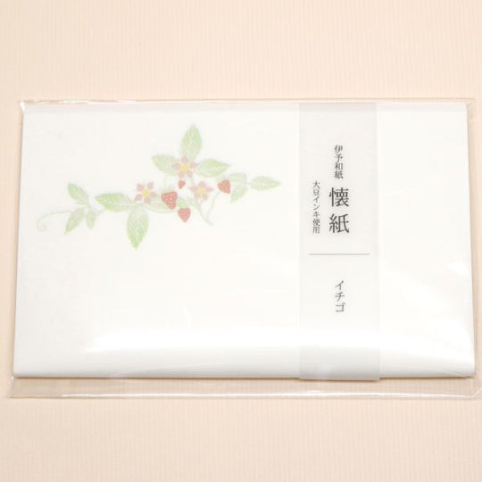 kimono美 懐紙 イチゴ 175mm×145mm 20枚入り  No.3007