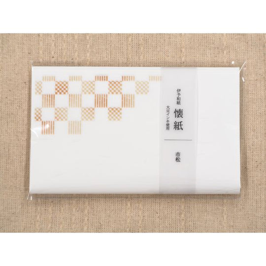 kimono美 懐紙 市松 175mm×145mm 20枚入り No.3016