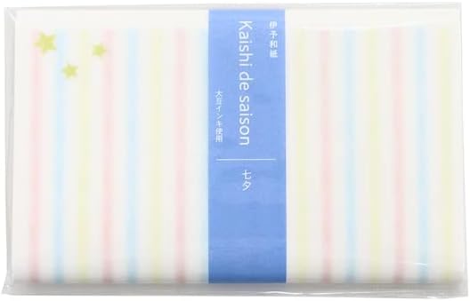 SAIEN 懐紙 Kaishi de saison2 七夕 175mm×145mm 20枚入り No.3034