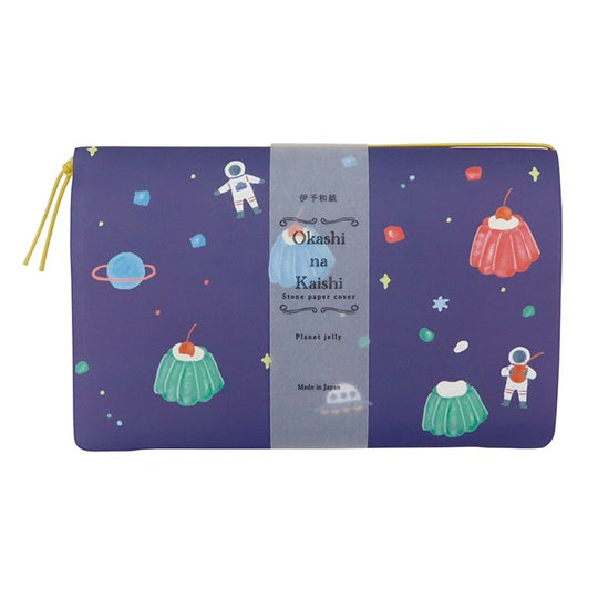 《SAIEN》伊予和紙 Okashi na Kaishi Planet jelly ケース付 No.3535