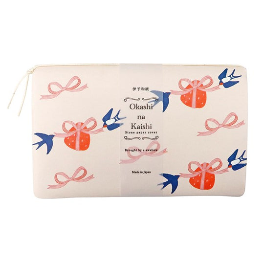 《SAIEN》伊予和紙 Okashi na Kaishi Brought by a swallow ケース付 No.3538