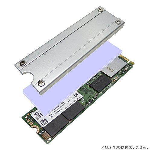 長尾製作所　M.2 SSD用ヒートシンクカバーSS-M2S-HS02
