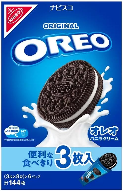 オレオ バニラクリーム 144枚入