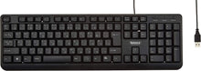 画像をギャラリービューアに読み込む, 3R 108キーUSBキーボード ブラック 3R-KCKB04UBK

