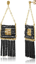 画像をギャラリービューアに読み込む, OGBL0 - Pendant Earring with Beaded Tassels
