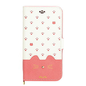 iPhone8/7/6s/6兼用手帳型ケース Minette Pink