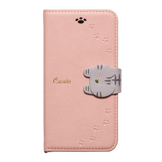 iPhone8/7/6s/6兼用手帳型ケース Cocotte Pink beige