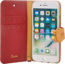 画像をギャラリービューアに読み込む, iPhone8/7/6s/6兼用手帳型ケース Cocotte Red
