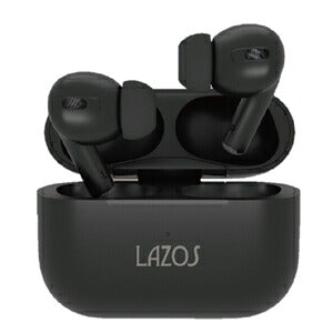 LAZOS ラソス Bluetoothイヤホン V5.3 + EDR ブラック L-TWS-1