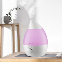 画像をギャラリービューアに読み込む, LAZOS しずく型加湿器 L-DTH-WH
