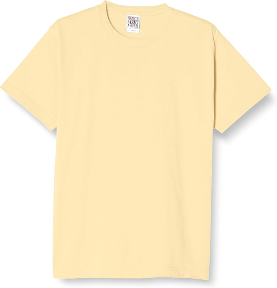 F-STYLE  SDGs 国連 ピンバッジ 付オープンエンド糸Tシャツ F-SD021142-イエローヘーゼ/XXXL