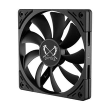 画像をギャラリービューアに読み込む, サイズ オリジナル設計 12cm角 薄型ファン KAZE FLEX II 120 SLIM PWM対応 最大1800rpm KFS1215FD18-P
