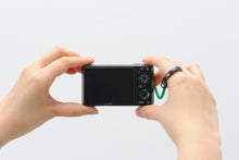 画像をギャラリービューアに読み込む, Deff  Carbon Ring Finger Strap クールグリーン DFR-CA01GN
