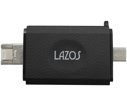 Lazos(ラソス) マルチカードリーダー マルチカードリーダー（Lightning / TypeC / USB-A）L-MCR-L